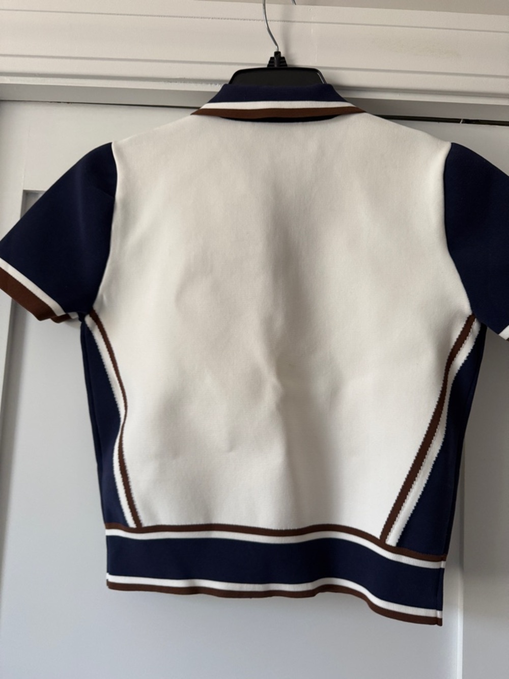 Tory Burch Knit Polo Top - Picture 6 of 8
